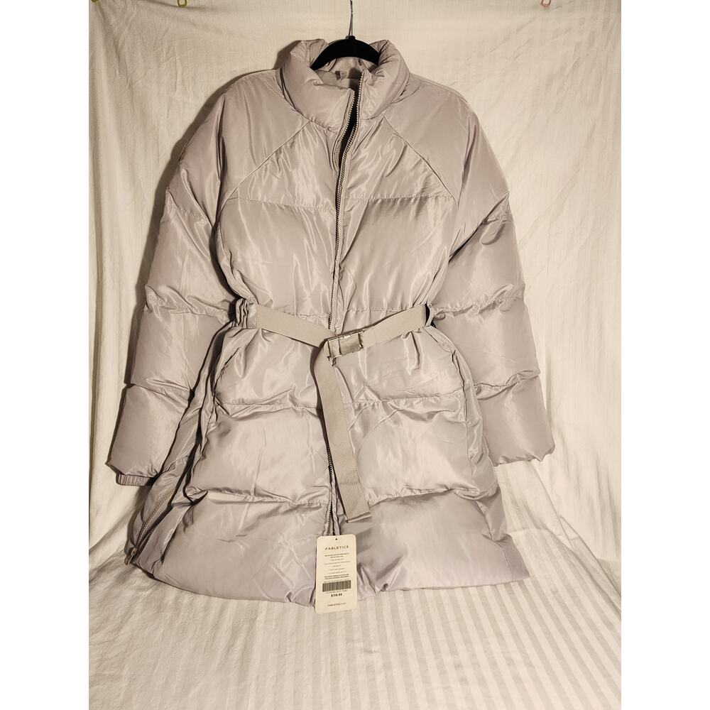 NWT Fabletics Bryce Belted Puffer Coat Women's Size XL